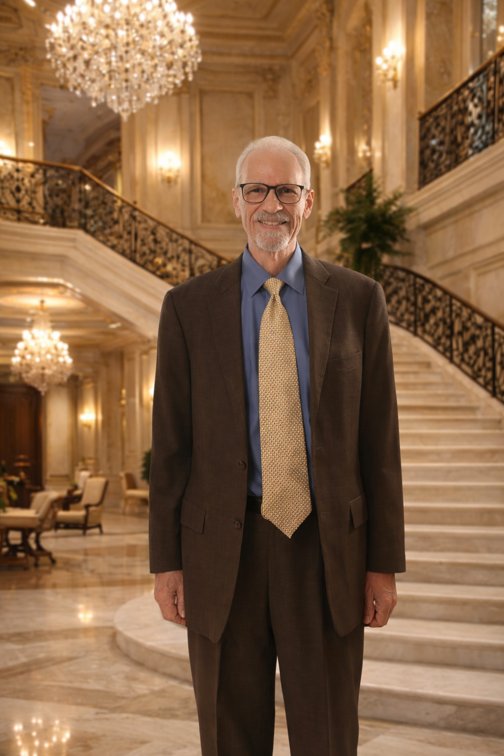 Author K Richard Douglas at home The Wise Guide to Wealth get rich save money financial freedom